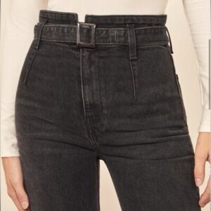 Reformation Kayo High and Skinny Black‎ Jeans Size 27